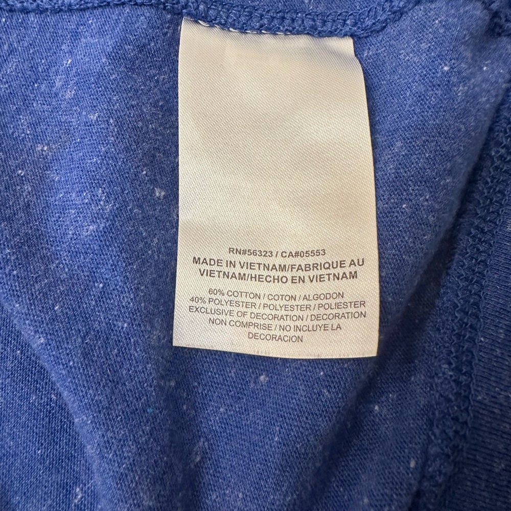 Nike NY Giants Zip Up Lightweight Hoodie Long Sleeve Heather Blue Women’s XXL - Picture 7 of 8